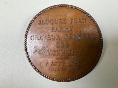 Lot of 5 bronze medals.
19th century.
D....