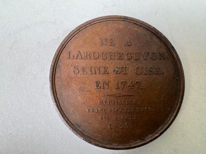 Lot of 7 bronze medals.
19th century.
D....