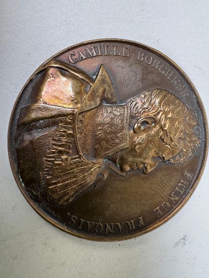 Lot of 6 bronze medals.
19th century.
D....