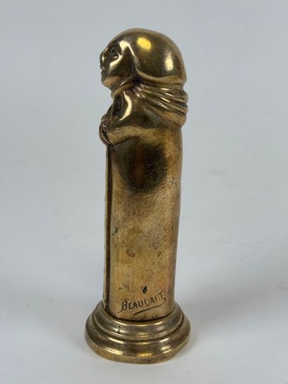BEAUDART.
A saucy bronze subject depicting...