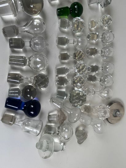 Important collection of glass and cast crystal...