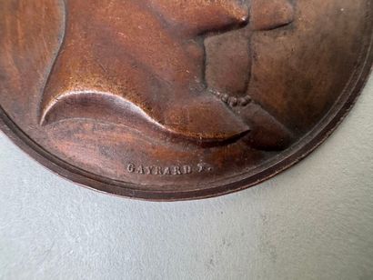 Lot of 6 bronze medals.
19th century.
D....