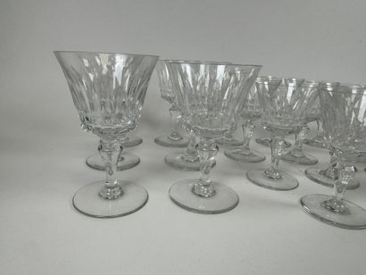 BACCARAT. 
Piccadilly model. 
Set of crystal...