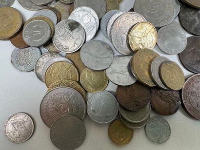 A small selection of coins.