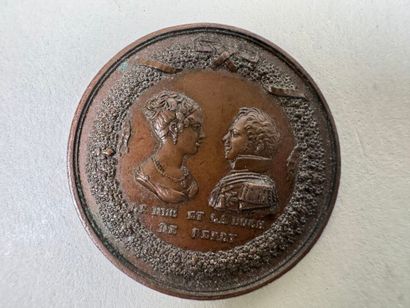 Lot of 8 bronze medals.
19th century.
D....
