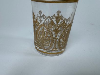 SAINT LOUIS. 
Crystal tumbler decorated with...