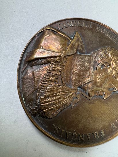 Lot of 6 bronze medals.
19th century.
D....