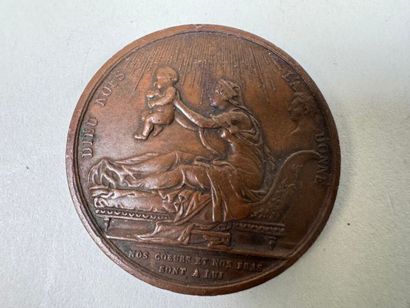 Lot of 8 bronze medals.
19th century.
D....