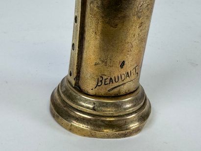 BEAUDART.
A saucy bronze subject depicting...
