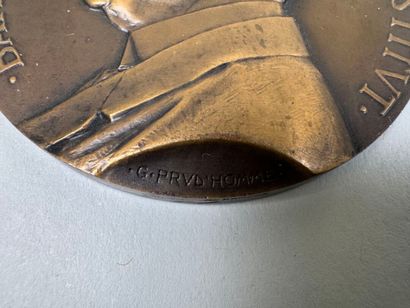 Lot of 5 bronze medals.
19th century.
D....