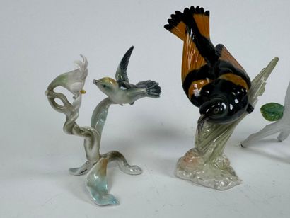 MUSTSCHENREUTHER and others.
Three polychrome...