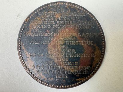 Lot of 6 bronze medals.
19th century.
D....