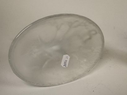 Lot including:
- MURANO, 20th century.
Bird.
Moulded,...