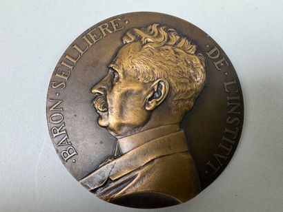 Lot of 5 bronze medals.
19th century.
D....