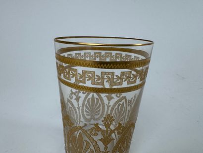 SAINT LOUIS. 
Crystal tumbler decorated with...