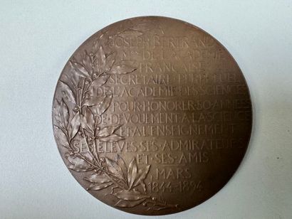 Lot of 5 bronze medals.
19th century.
D....