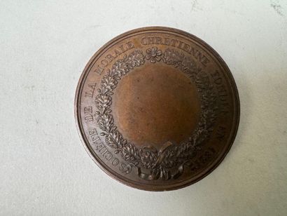 Lot of 7 bronze medals.
19th century.
D....