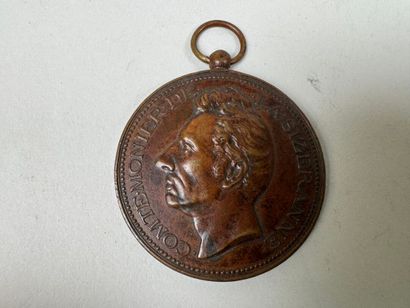 Lot of 6 bronze medals.
19th century.
D....