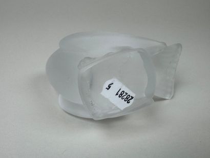 LALIQUE.
Oiseau.
Sujet en verre moulé, pressé...