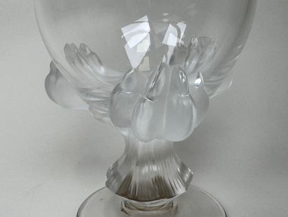 LALIQUE France.
Modèle BAGHEERA.
Coupe sur...