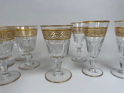 BACCARAT.
Modèle ELDORADO.
Partie de service...
