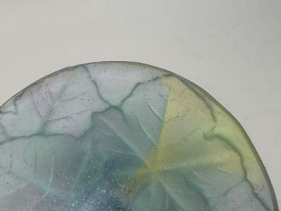 DAUM France.
Verre à buvant ballon en cristal...