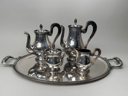 CHRISTOFLE, collection GALLIA.
Modèle MALMAISON.
Partie...
