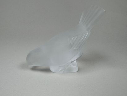 LALIQUE.
Oiseau.
Sujet en verre moulé, pressé...