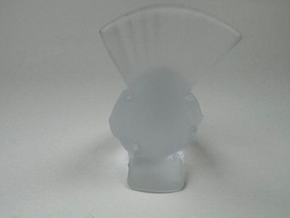 LALIQUE.
Oiseau.
Sujet en verre moulé, pressé...
