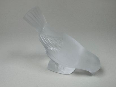 LALIQUE.
Oiseau.
Sujet en verre moulé, pressé...