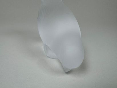 LALIQUE.
Oiseau.
Sujet en verre moulé, pressé...