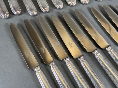 Partie de ménagère en argent 950/100, poinçon...