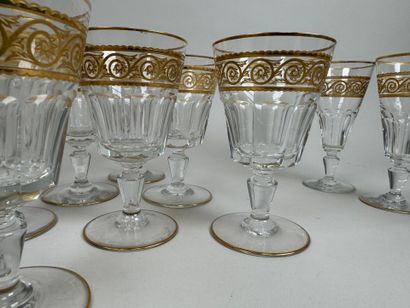 BACCARAT.
Modèle ELDORADO.
Partie de service...