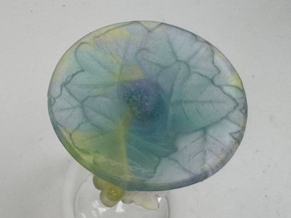 DAUM France.
Verre à buvant ballon en cristal...