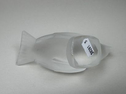 LALIQUE.
Oiseau.
Sujet en verre moulé, pressé...
