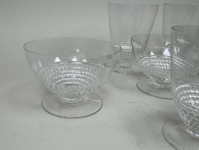 LALIQUE.
Modèle NIPPON.
Partie de service...