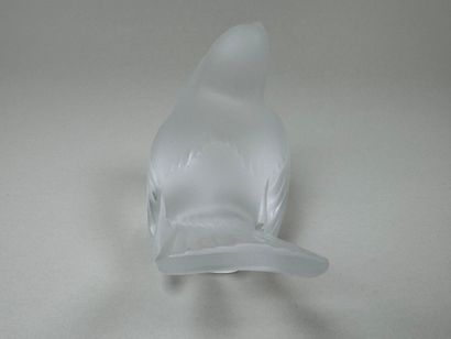 LALIQUE.
Oiseau.
Sujet en verre moulé, pressé...