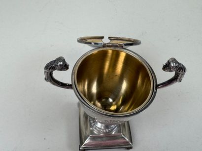 Moutardier en argent 950/1000, poinçon Minerve,...