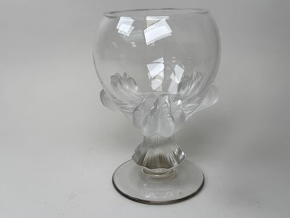 LALIQUE France.
Modèle BAGHEERA.
Coupe sur...