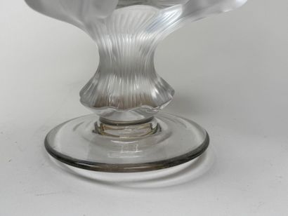 LALIQUE France.
Modèle BAGHEERA.
Coupe sur...