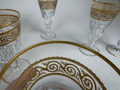 BACCARAT.
Modèle ELDORADO.
Partie de service...