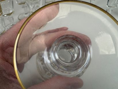 BACCARAT.
Modèle ELDORADO.
Partie de service...