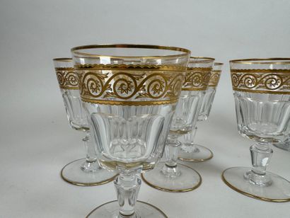 BACCARAT.
Modèle ELDORADO.
Partie de service...