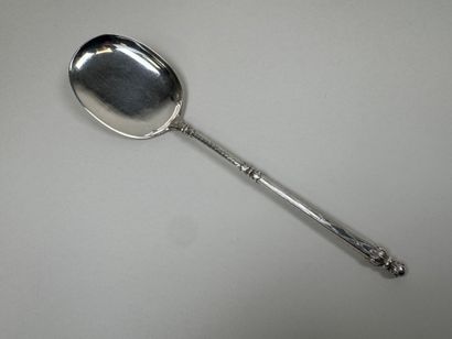 Pelle à glace en argent 950/1000, modèle...