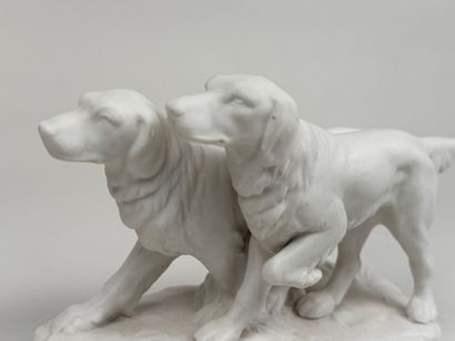 20th century school. 
Two spaniels. 
Cookie...