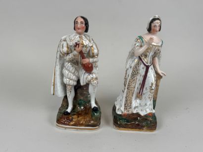 PORCELAINE DE PARIS. 
The Courtesans. 
Pair...