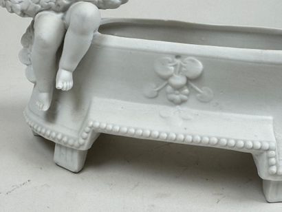 20th century school. 
Cherub with laurel...