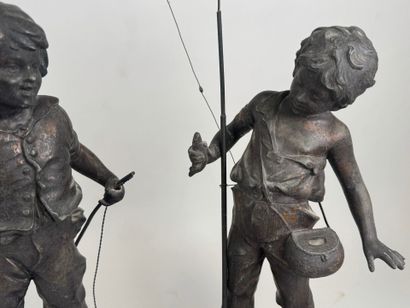 Auguste MOREAU (1834-1917), after. 
The Happy...