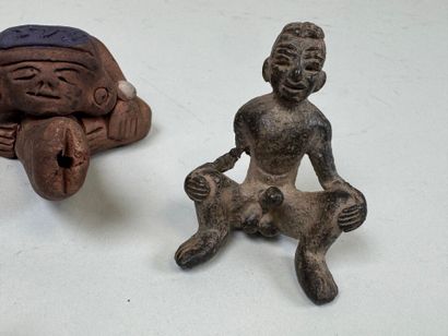 Lot of three erotic subjects featuring an...