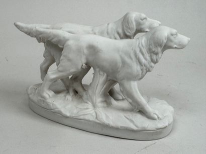 20th century school. 
Two spaniels. 
Cookie...